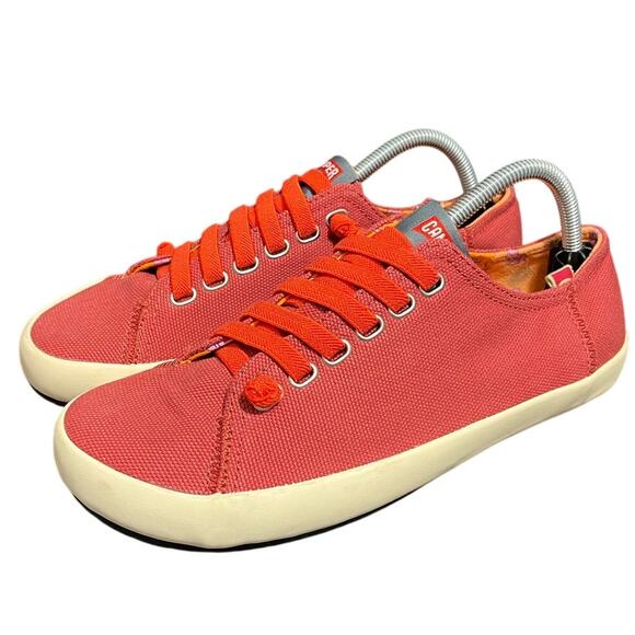 Camper Other - Camper Men's Peu Rambla Vulcanizado Low-Top Sneakers Red Size 41 US 8 Shoes